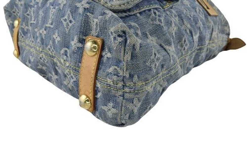 Louis Vuitton Louis Vuitton Monogram Denim Baggy … - image 7