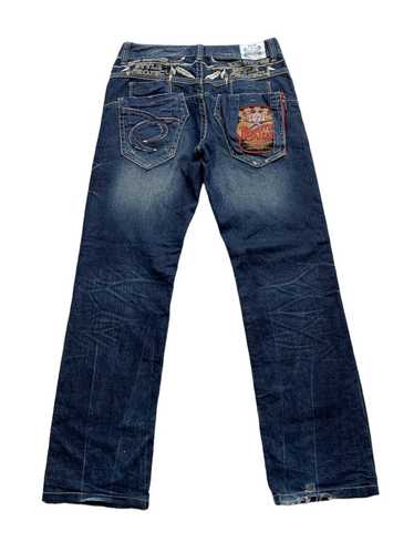 RED PEPPER DENIM VINTAGE グランジ　28インチ　派手 il_fullxfull.6997481537_t20h.jpg