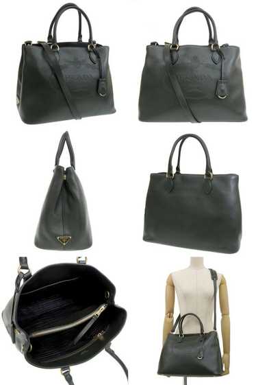 Prada Marmo Saffiano Leather Brique Medium Shoulder Bag 2VH069 - Yoogi's  Closet