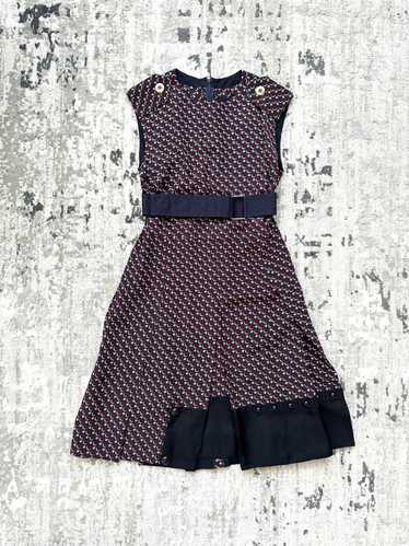 Fall 2010 Louis Vuitton by Marc Jacobs Tweed & Silk Dress w Matching M –  Shrimpton Couture