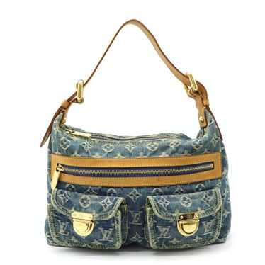 LOUIS VUITTON Denim Monogram Denim Baggy GM Bag – Sheer Room