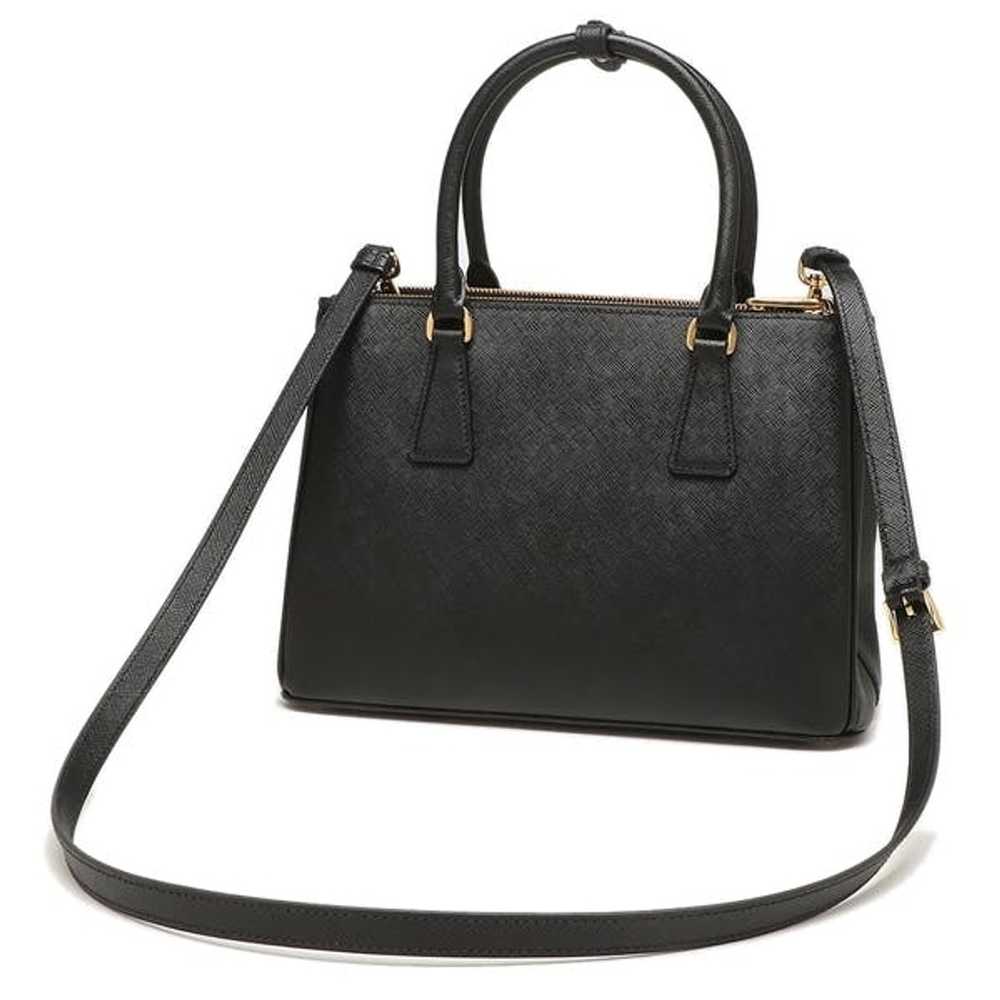 Prada - Authenticated Galleria Handbag - Leather Blue Plain for Women, Very Good Condition