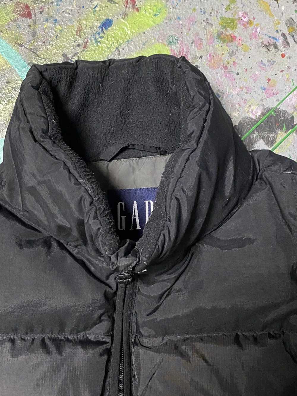Gap × Streetwear Vintage Gap Black Puffer jacket - image 2