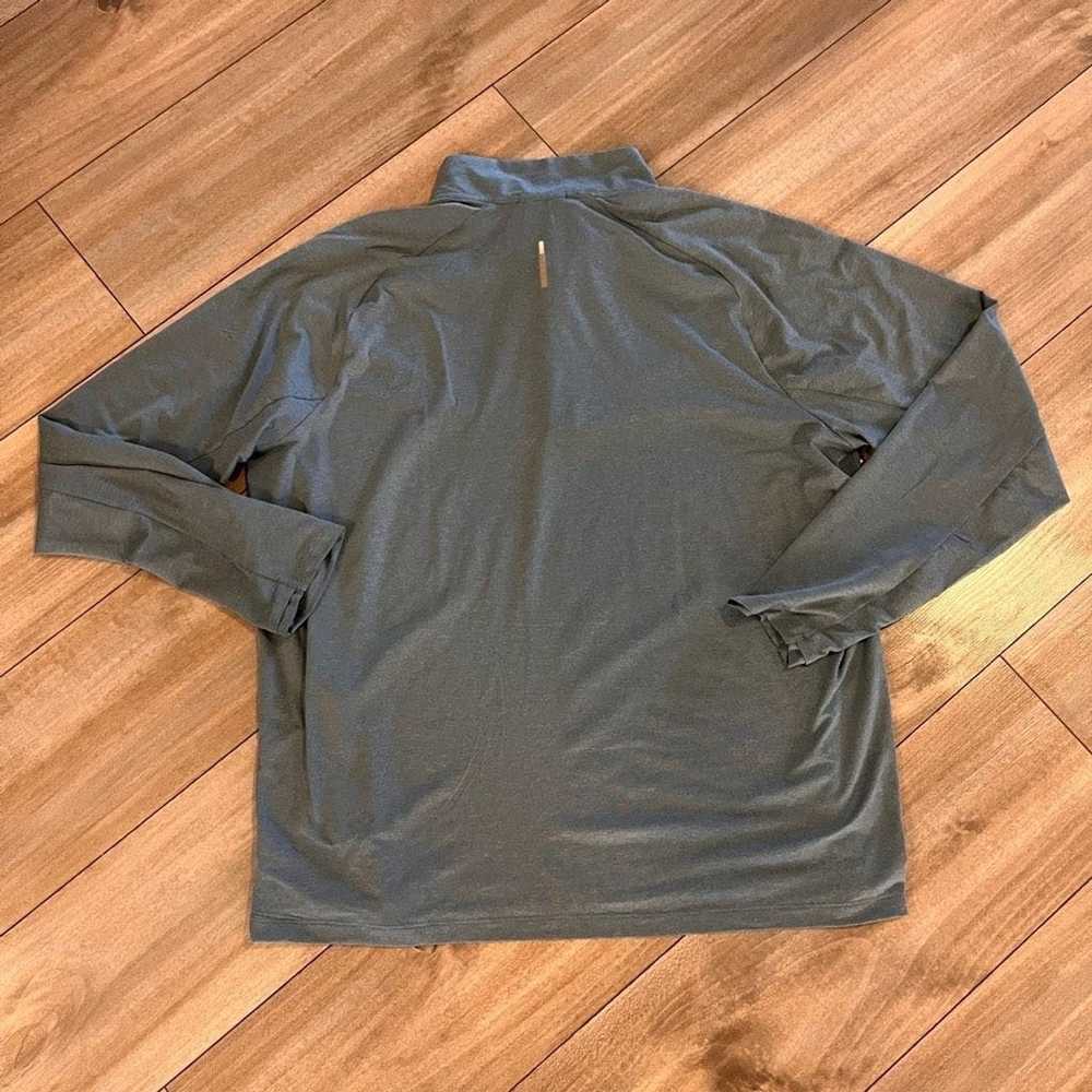 Rei REI Blue Grey Athletic Workout Pullover Men XL - image 4