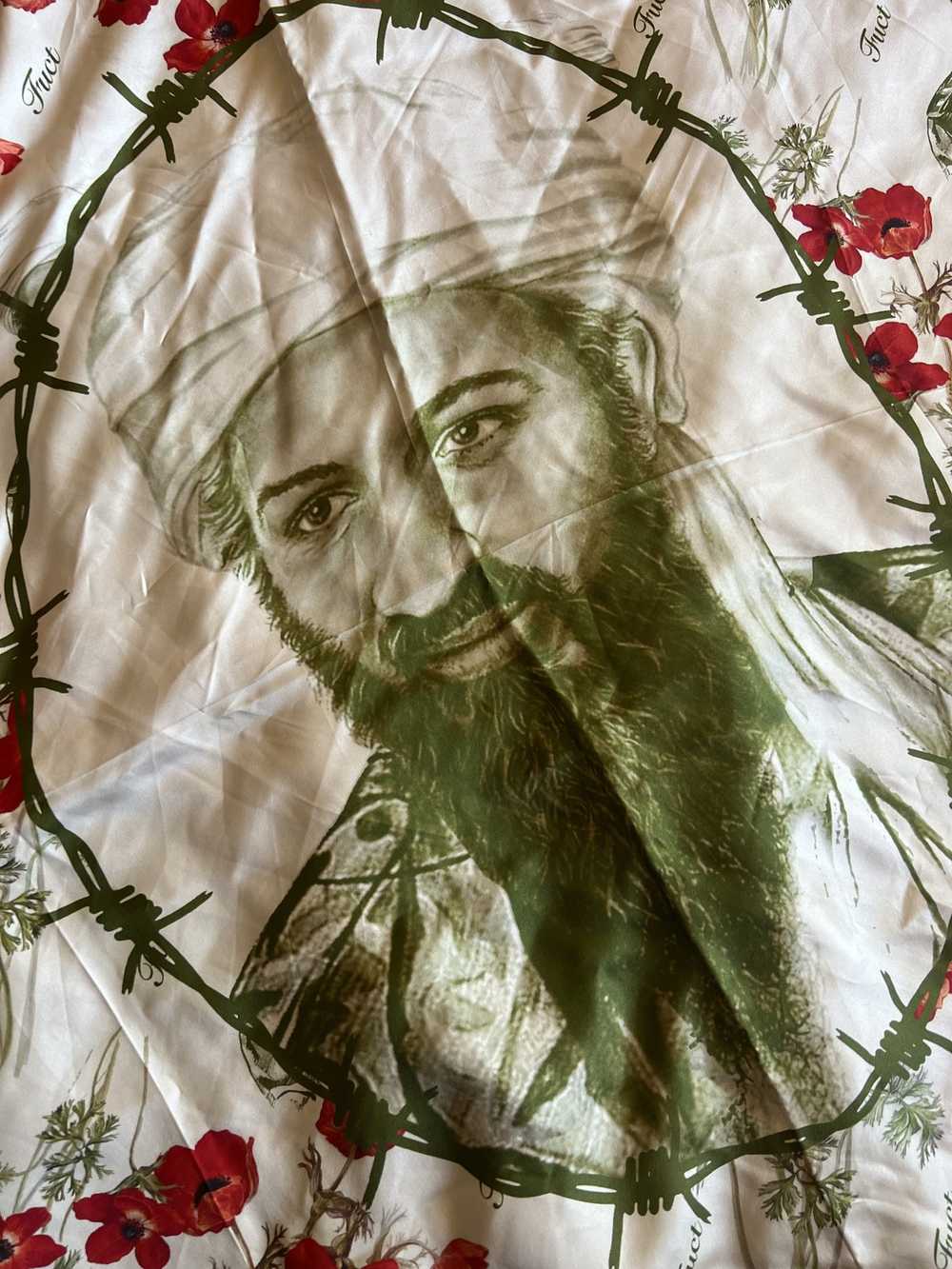 Fuct Fuct Osama 'Drug War' Silk Scarf - image 2