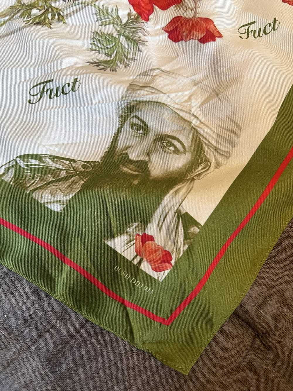 Fuct Fuct Osama 'Drug War' Silk Scarf - image 3