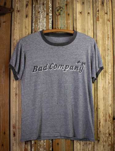 Camiseta Bad Company Logo Vintage, 100% Algodão. - Roquenrou