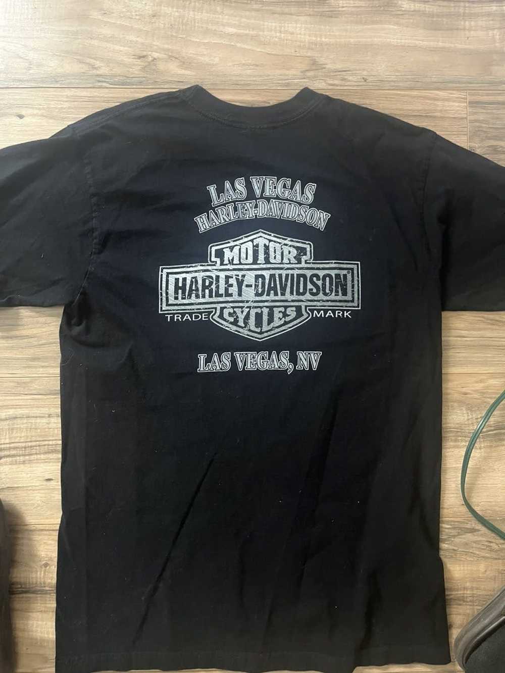 Harley Davidson Hardly Davidson shirt - image 3