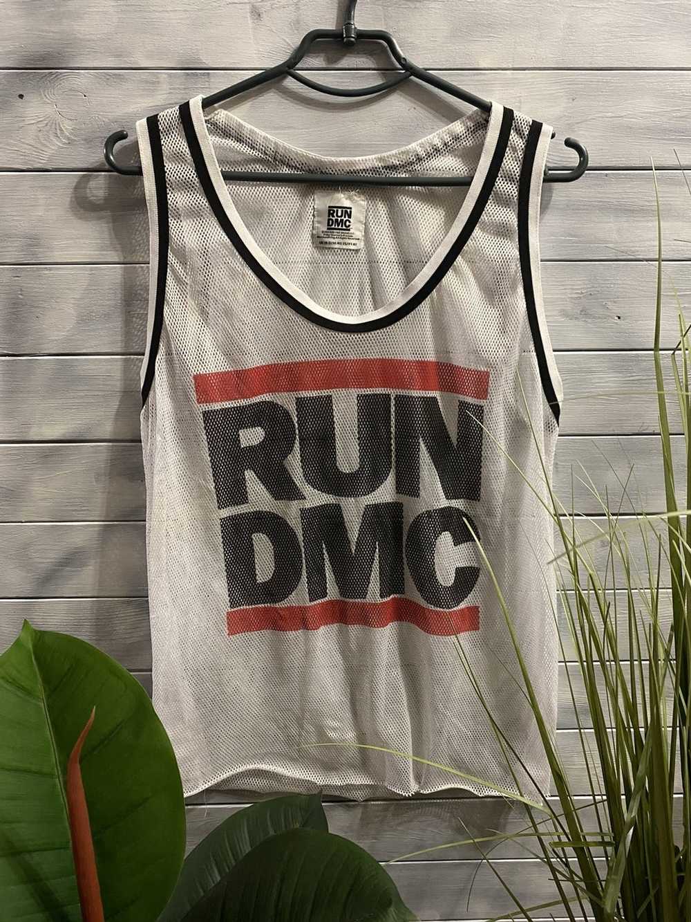 Rap Tees × Run Dmc × Streetwear Mish Jersey RUN D… - image 1