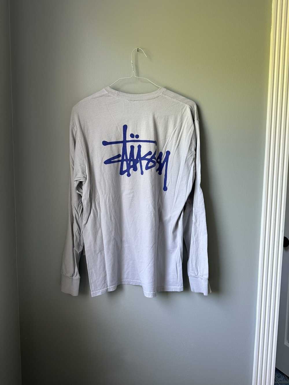 Stussy Stussy long sleeve basic t-shirt - Gem