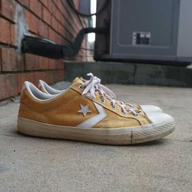 Converse one star sales ox gold