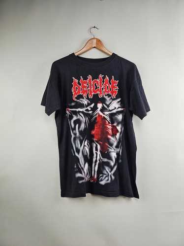 Band Tees × Rock Tees × Vintage 90s Deicide Once … - image 1