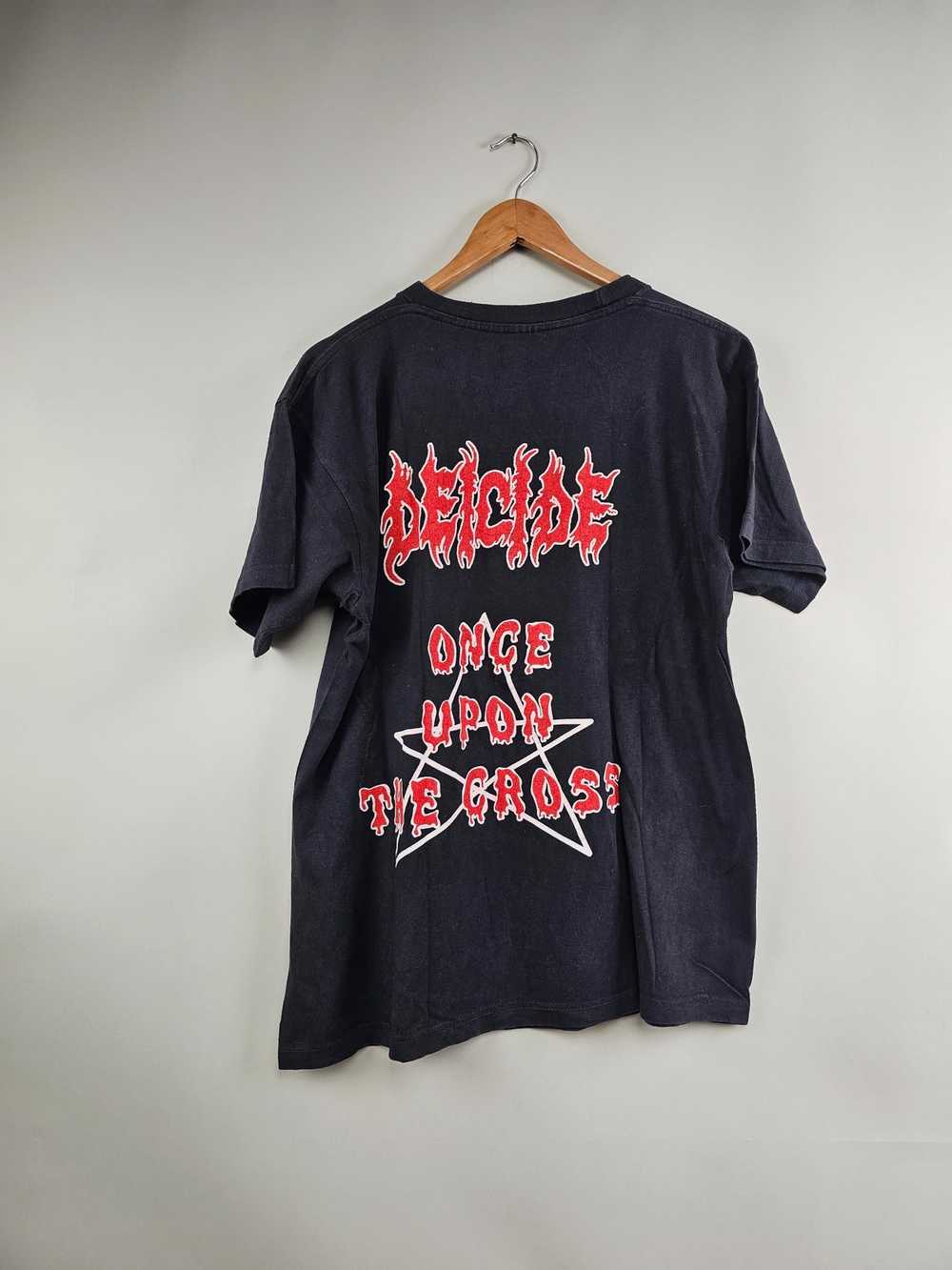 Band Tees × Rock Tees × Vintage 90s Deicide Once … - image 4