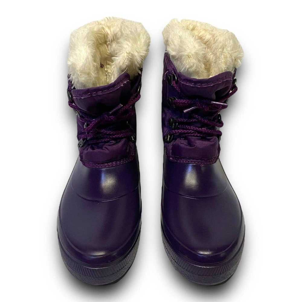 Sorel × Vintage Vintage Sorel Purple Fur Lined Ru… - image 5