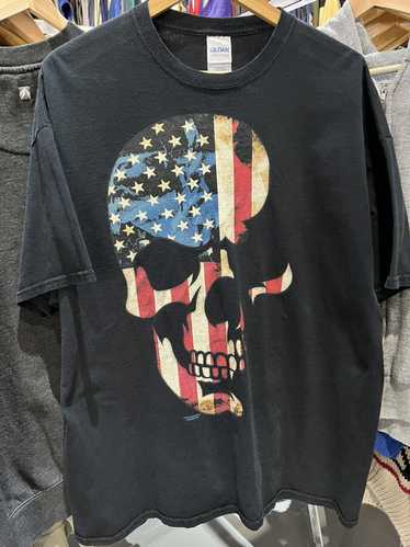 usa flag shirt vintage - Gem