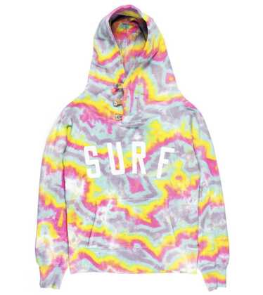 Kapital Psychedelic tie dye surf hoodie