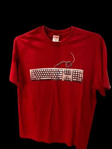 Supreme Supreme Keyboard Tee Red