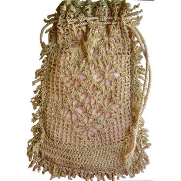 Edwardian Era French Handmade Silk Purse - image 1