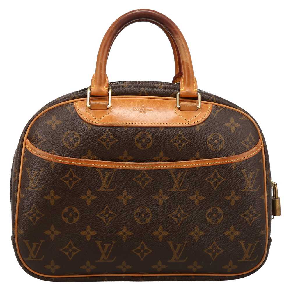 Louis Vuitton Trouville handbag monogram canvas a… - image 3