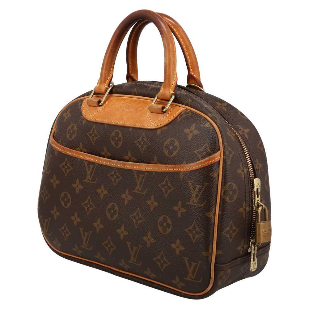 Louis Vuitton Trouville handbag monogram canvas a… - image 4