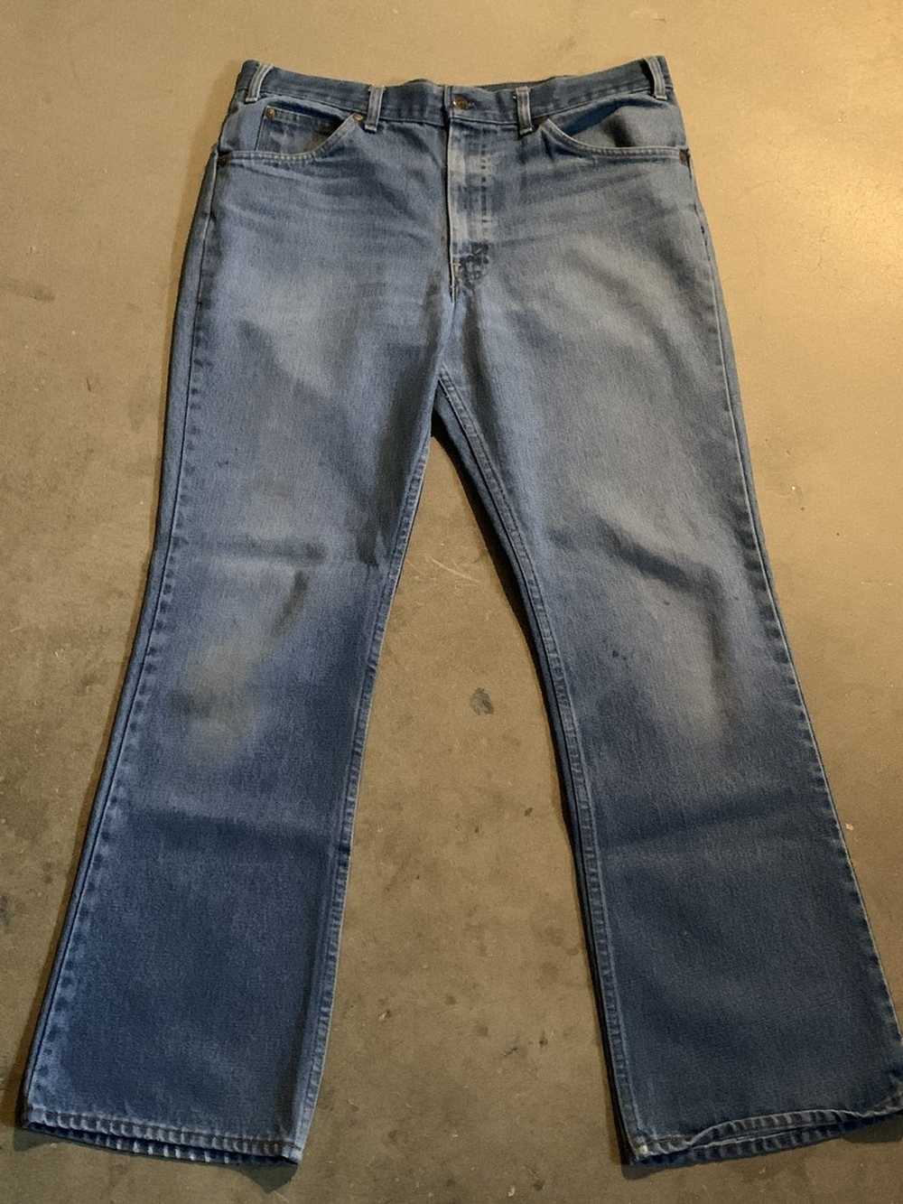 Made In Usa × Vintage Vintage bootcut jeans - image 1