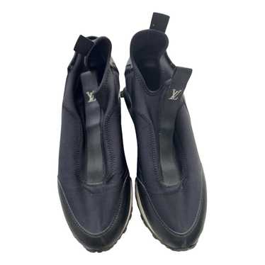 Louis Vuitton Montant Aftergame Cloth Trainers In Black