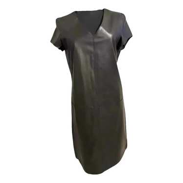 Escada Leather mid-length dress - image 1