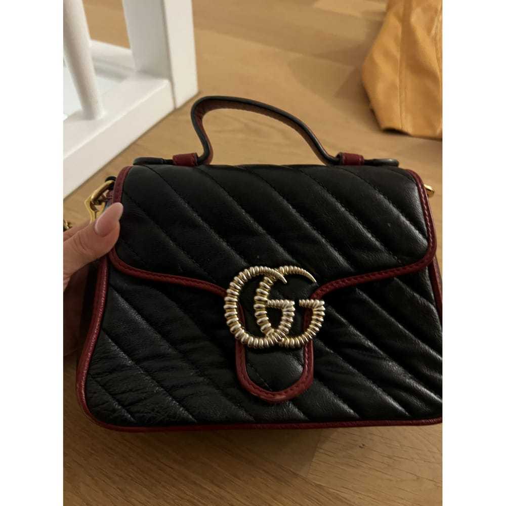 Gucci Gg Marmont Flap patent leather handbag - image 3