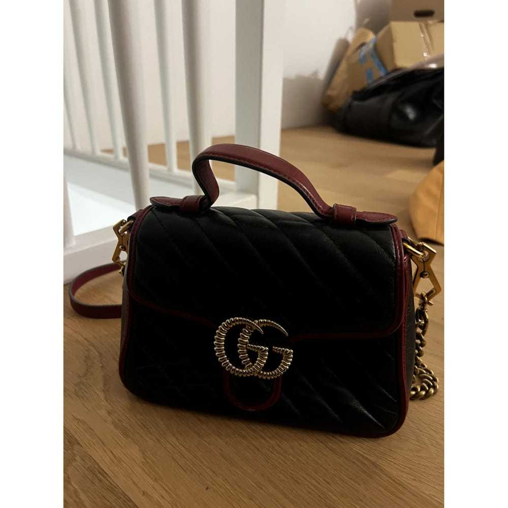 Gucci Gg Marmont Flap patent leather handbag - image 5