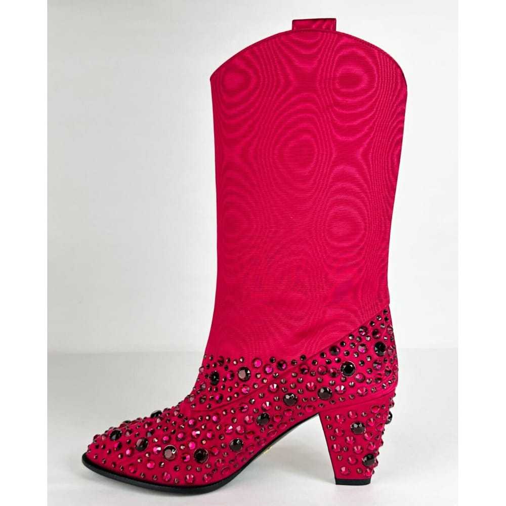 Gucci Cloth boots - image 10