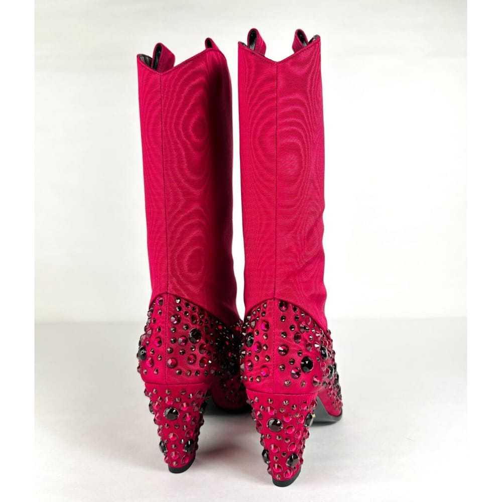 Gucci Cloth boots - image 6