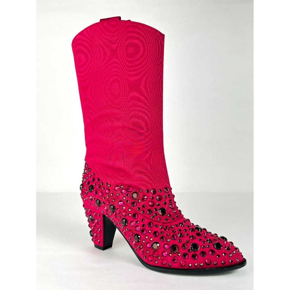 Gucci Cloth boots - image 8