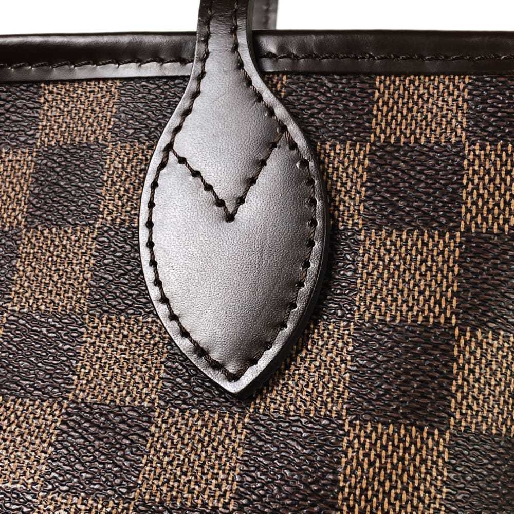 Louis Vuitton Neverfull leather handbag - image 4