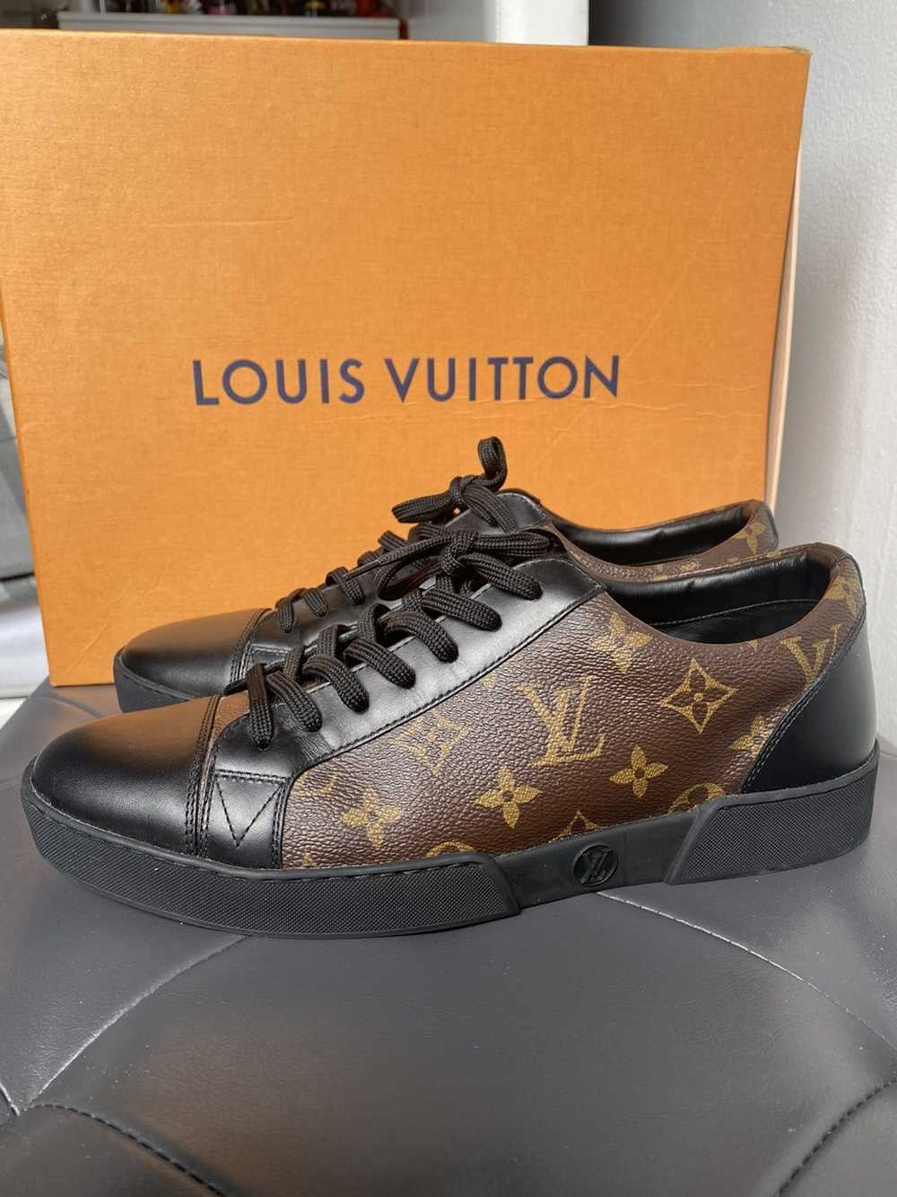 Louis Vuitton Monogram Monte Carlo Moccasin Driving Shoe 1LK0315