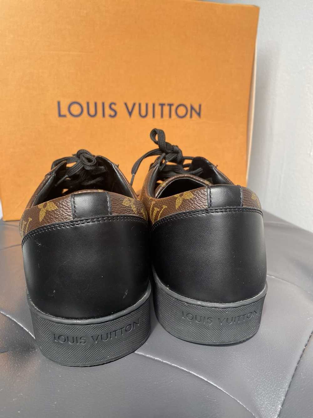 Louis Vuitton Mens US 9 Black Damier Sparkle Slip on Loafer Dress Shoe 1LV3L17