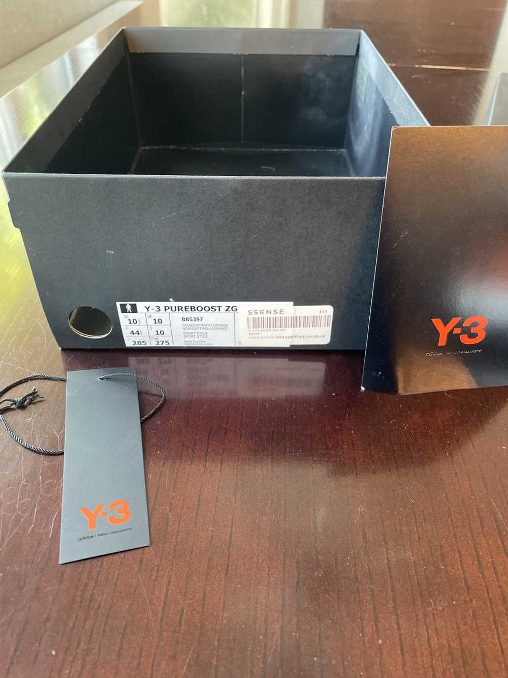 Adidas × Yohji Yamamoto Y-3 Pureboost ZG Orange B… - image 9