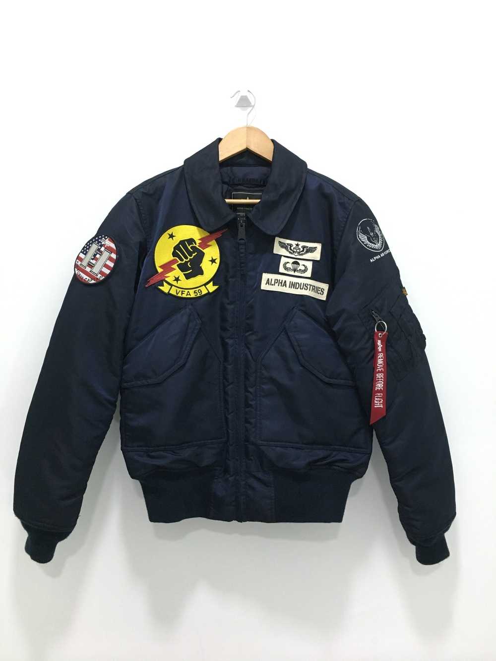 Alpha Industries × Bomber Jacket × Us Air Force A… - image 2