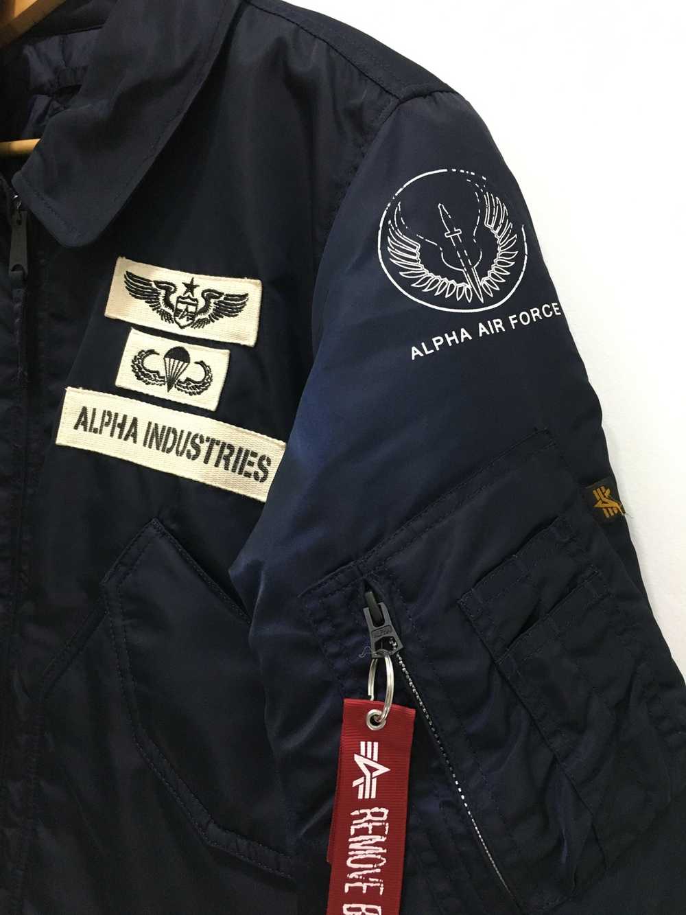 Alpha Industries × Bomber Jacket × Us Air Force A… - image 7