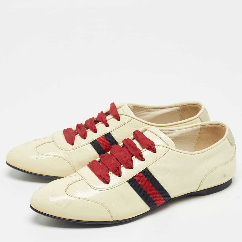 Gucci Patent leather trainers - image 2