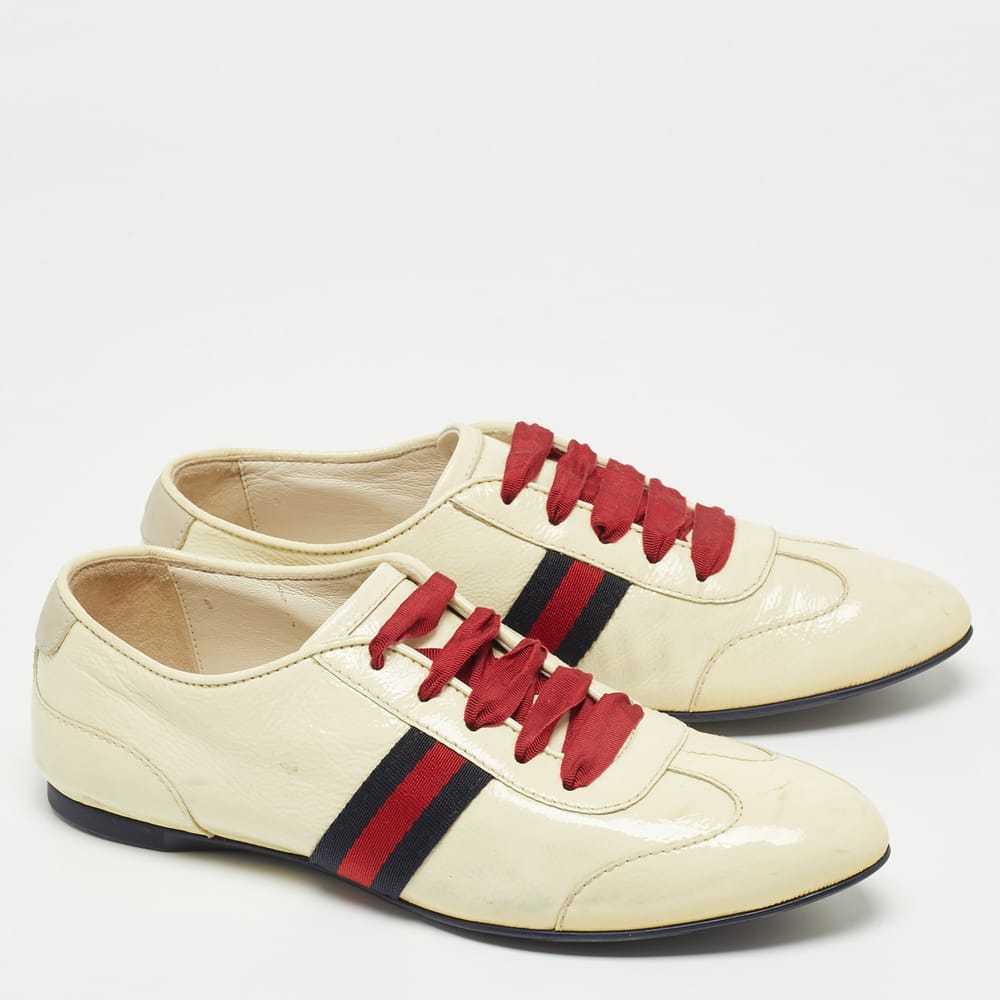 Gucci Patent leather trainers - image 3