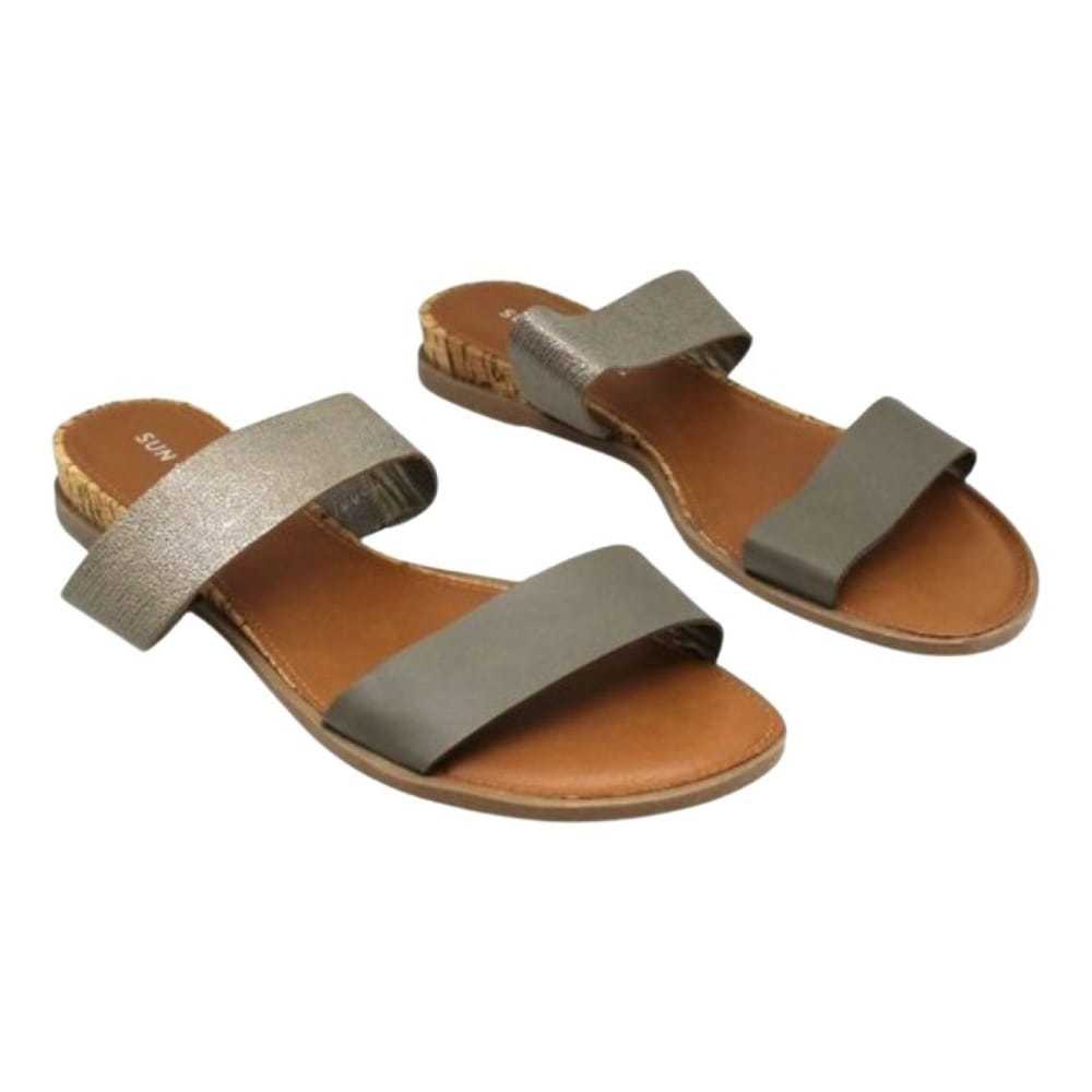 Sun + Stone Leather sandal - image 1