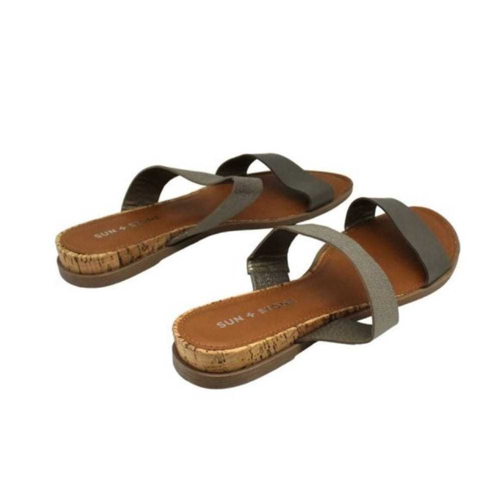 Sun + Stone Leather sandal - image 7