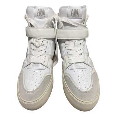 Ami Leather high trainers - image 1