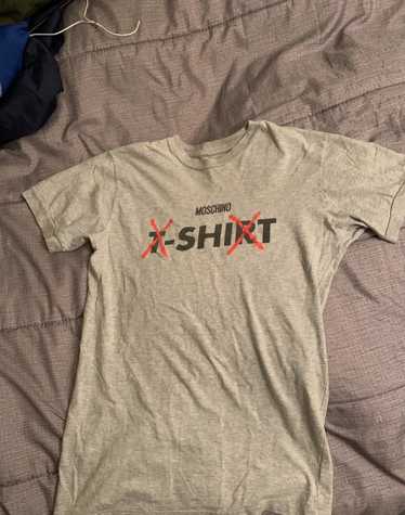 Moschino Rare Moschino Shit T shirt - image 1