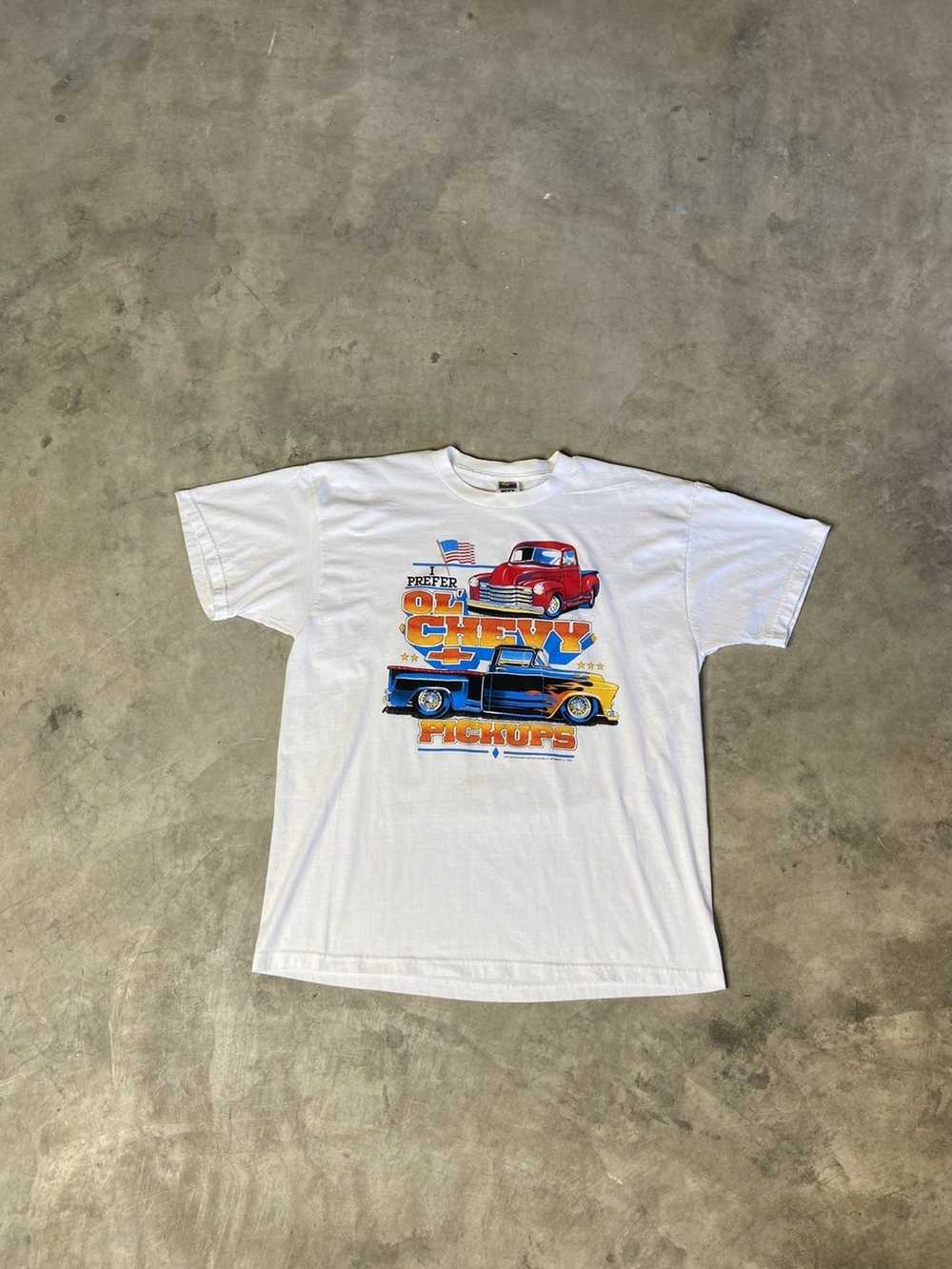 Made In Usa × Vintage Vintage Chevy Truck Tee 1989 - image 1