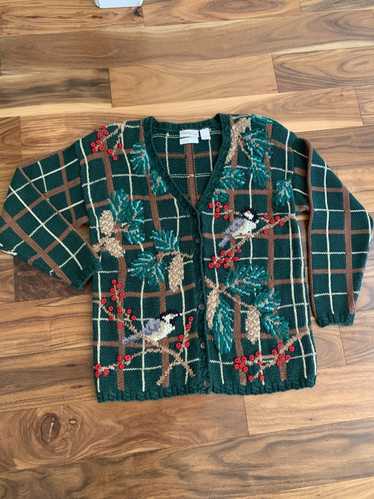 Cabelas × Streetwear Bird Nature All Over Cardigan