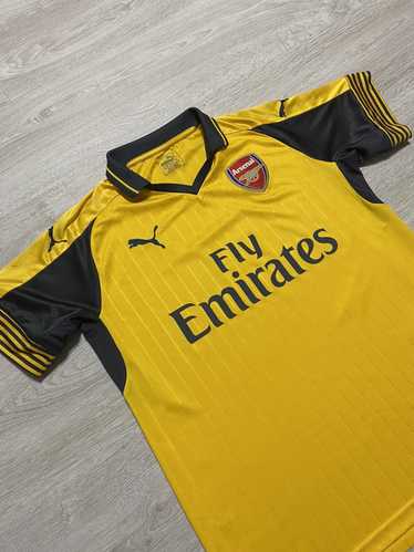 Arsenal London 2015 2016 Home Football Shirt Soccer Jersey Top Puma Mens  Size M