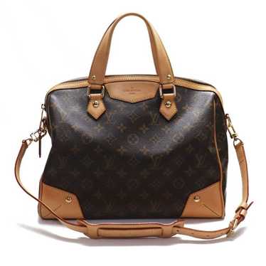 LOUIS VUITTON Handbag Stamp Bag PM Cruise Line M95239 Suede Leather Gray  Women