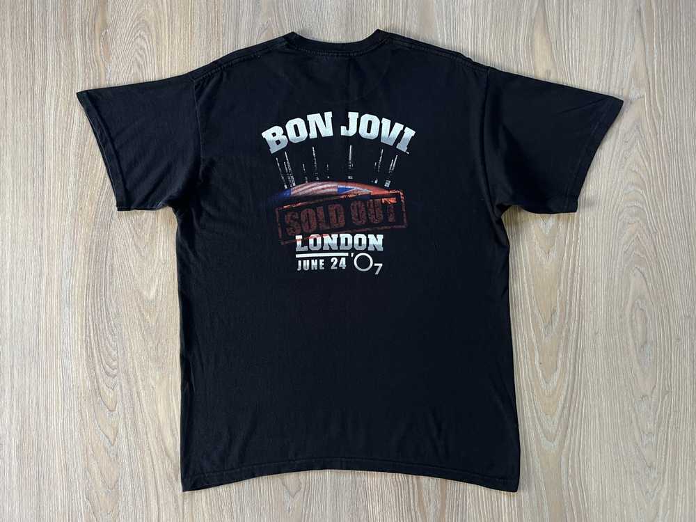 Bon Jovi × Rock T Shirt × Vintage Vintage Bon Jov… - image 2