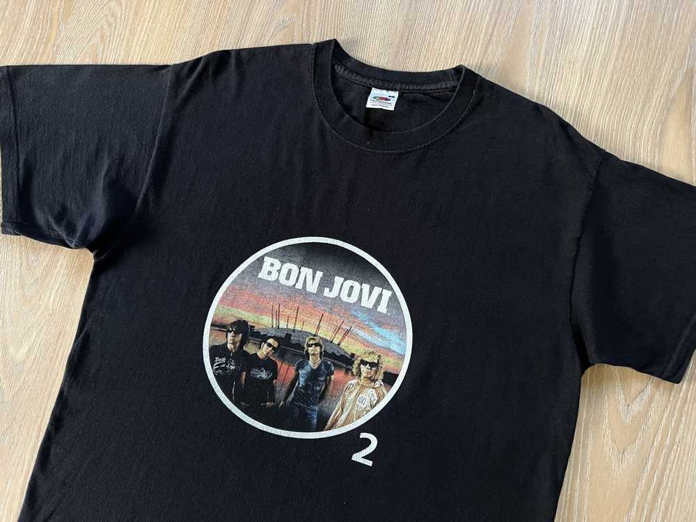 Bon Jovi × Rock T Shirt × Vintage Vintage Bon Jov… - image 3